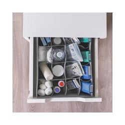 Accesorio Clóset Organizador De Cajón Gris Valladolid