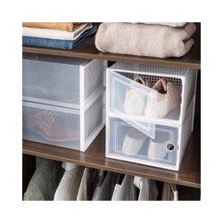 Accesorio Clóset Par De Cajas Zapateras