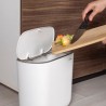 Accesorio De Baño Bote De Basura Blanco