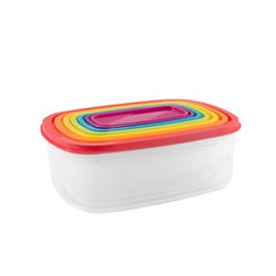 Accesorios De Cocina Set Contenedores Colores