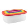 Accesorios De Cocina Set Contenedores Colores