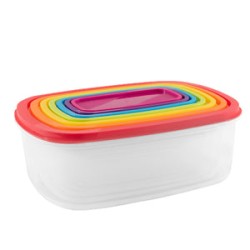 Accesorios De Cocina Set Contenedores Colores