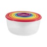 Accesorios De Cocina Set Contenedores Colores Circulares
