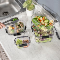 Accesorios De Servicio Set De Contenedores Herméticos