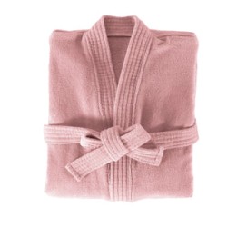 Bata De Baño Tulum Deep Rose