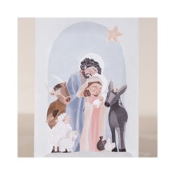 DECORACIÓN CUADRO NACIMIENTO