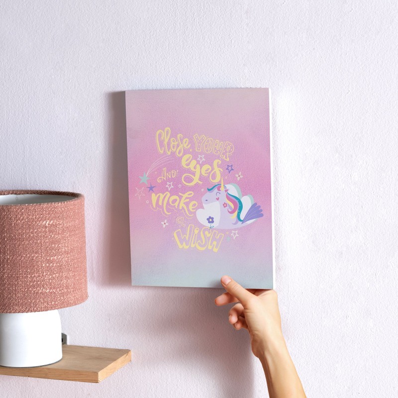 Decoración Cuadro Unicornio