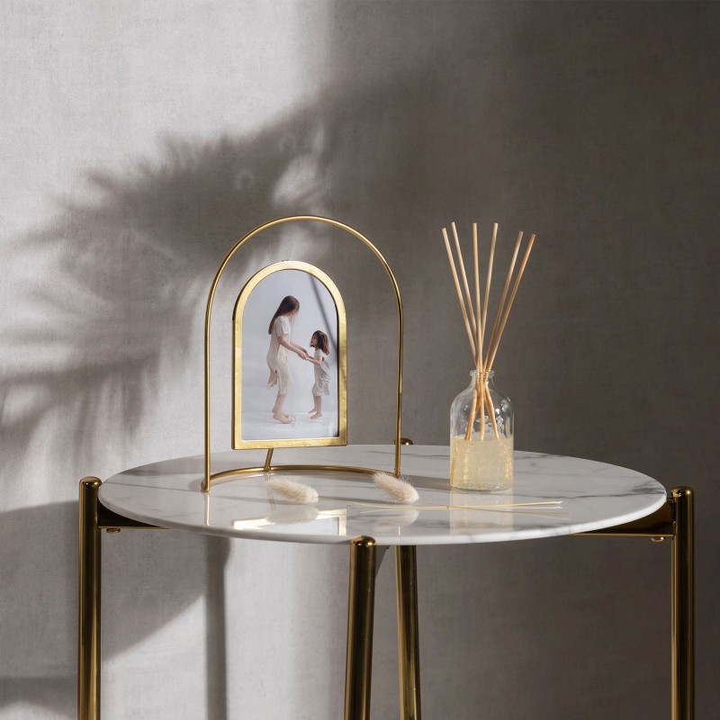 Decoración Portarretratos Gold