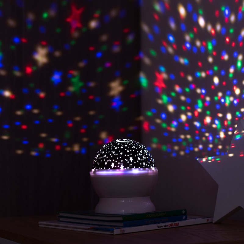 Decoración Proyector Galaxy
