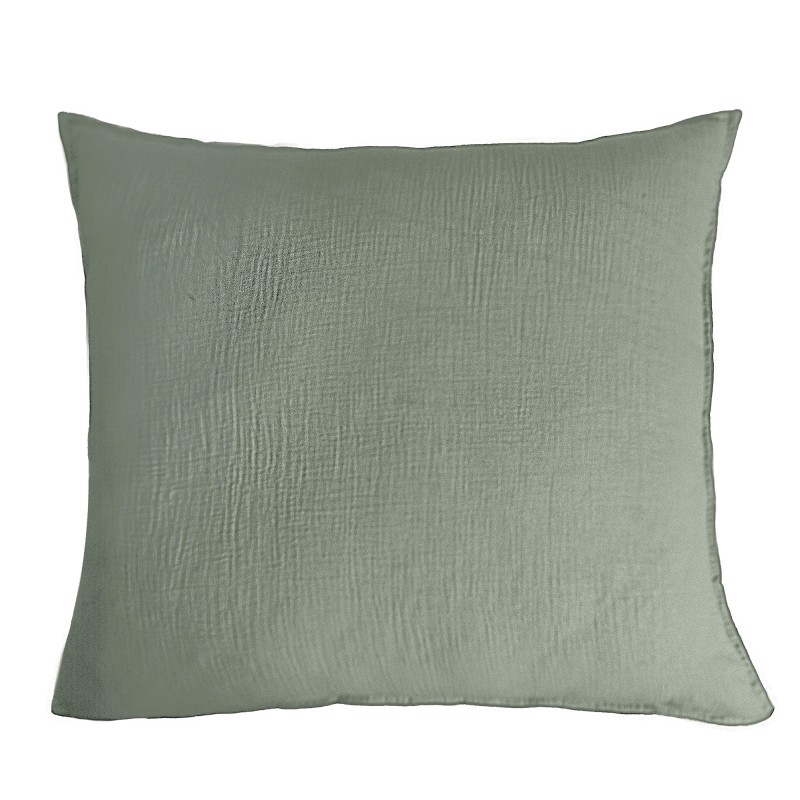 Funda De Almohada Muselina Salvia