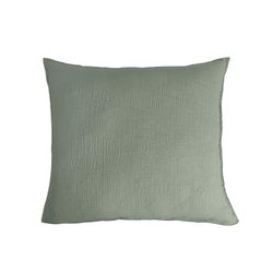 Funda De Almohada Muselina Salvia