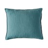 Funda De Almohada Waffle Turquesa