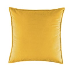 Funda De Cojín Velvet Mostaza