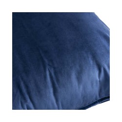 Funda De Cojín Velvet Azul
